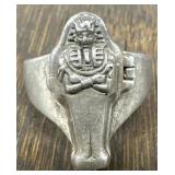 Vintage Sterling Menï¿½s Mummy Ring