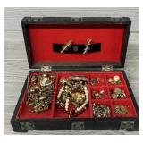 Estate Jewelry Lot in Vintage Crest Box