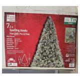 7.5' Sparkling Pre-Lit Christmas Tree