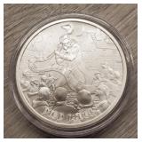1 oz Silver 'Pied Piper' Round