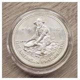 1 oz 1982 Silver 'American Prospector' Round