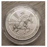 1 oz Silver 'Rifleman' Round
