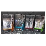(4) Star War Figures: Sealed