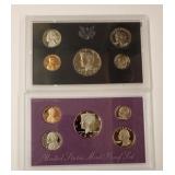 1972 & 1991 United States Proof Sets