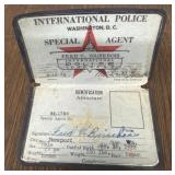 Rare 1970s Special Agent Badge