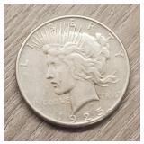 1925-P Silver Liberty Peace Dollar