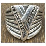 Lightweight Menï¿½s 925 Stamped Ring