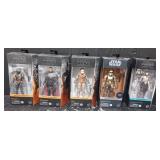 (5) Star Wars Figures: Sealed