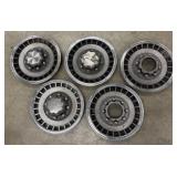(5) Truck Hubcaps