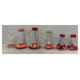 (6) Assorted Bird Feeders