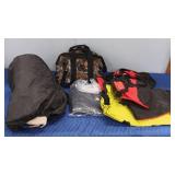 Air Mattress & 6 Tool Bags