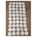 (50) Silver Mercury Dimes #6