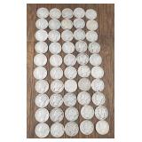 (50) Silver Mercury Dimes #5