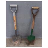 (2) Shovels