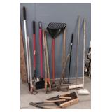 Variety of Yard Tools