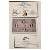 2009 U.S. Lincoln Bicentennial One Cent Proof Set