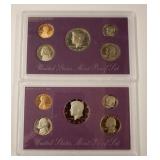 1989 & 1990 United States Proof Sets