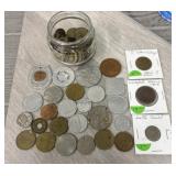 (75) Vintage Trade Tokens