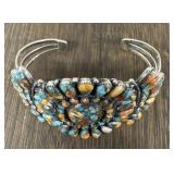 Native American Sterling Silver Cuff Bracelet