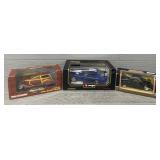 (3) Die Cast Cars