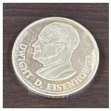 1OZ Ike Sterling Silver Round