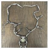 Vintage Navajo Turquoise Unpolished Necklace