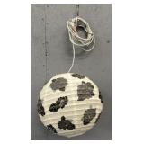 Hanging Paper Globe Lamp