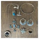 Assortment of Native American Jewelry