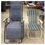 (2) Camping/Lawn Chairs