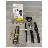 Assorted Menï¿½s & Womenï¿½s Watches w/ Extra Bands