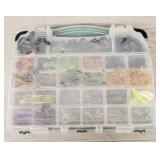 Tackle Logic Tackle Box w/ Jigs, Jigheads, Worms