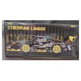 Cyberpunk Lambor Building Block Car Kit Sealed