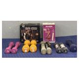 (13) Assortment of Dumbbells