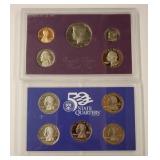 1986 Proif Set & 2002 State Quarters Proof Set
