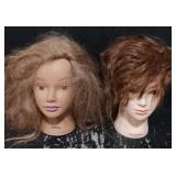 (2) Mannequin Heads