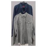 (2) Men's Button Up Shirts