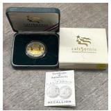 1oz Silver California Sesquicentennial Coin
