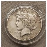 1923-S Silver Liberty Peace Dollar
