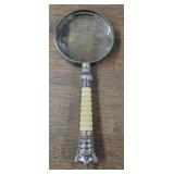 Silverplate Vintage Magnifying Glass