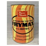 Vintage Frymax Tin Can