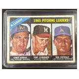 1966 Koufax, Cloninger & Drysdale Rookie Card