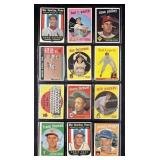 (12) 1959 Topps Baseball Cards #2