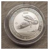 1 1/2 oz 2020 Silver Canada Bald Eagle  $8 Coin