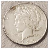 1923-D Silver Liberty Peace Dollar