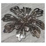 Vintage Silver Tone Brooch
