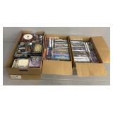 Assorted Various DVDs & CDs