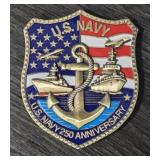 U.S. Navy 250th Anniversary Token/Medallion