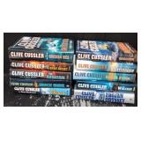 (10) Clive Cussler Hardcover Books