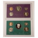 1986 & 1996 United States Proof Sets