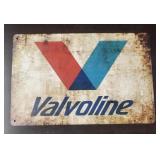 Metal Valvoline Sign